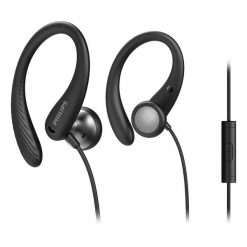 Sportowe Słuchawki Czarny. Czarne słuchawki do biegania PHILIPS. W wyprzedaży za 115.25 zł.