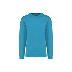 Bluza z okrągłym dekoltem Kariban. Niebieskie bluzy bez kaptura KARIBAN, xl, bez wzorów, z bawełny, bez kaptura. Za 104.50 zł.
