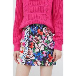 Desigual spódnica 22SWFW07 mini prosta. Spódnice Desigual, na co dzień, s, bez wzorów, z tkaniny, mini, proste. W wyprzedaży za 174.99 zł.