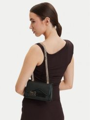 Just Cavalli Torebka 80RA4BB7 ZS766 Czarny. Czarne kopertówki Just Cavalli, bez wzorów, ze skóry, wizytowe, bez dodatków. Za 749.99 zł.