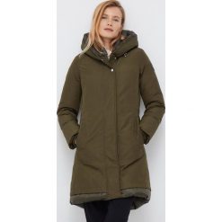 Woolrich kurtka damska kolor zielony przejściowa. Zielone kurtki Woolrich, m, bez wzorów, z materiału, bez kaptura. Za 3,439.90 zł.