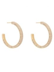 Guess Kolczyki JUBE06 435JW Złoty. Żółte kolczyki Guess, złote. Za 349.99 zł.