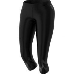 Legginsy fitness 3/4 damskie Smmash Aurora. Czarne legginsy SMMASH, bez wzorów, sportowe. Za 129.00 zł.