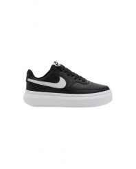 Buty do chodzenia damskie Nike W Court Vision Alta Ltr. Białe buty treningowe Nike, bez wzorów, z materiału, bez zapięcia, trekkingowe. Za 486.00 zł.