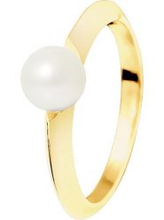 Pearline Złoty pierścionek z perłą rozmiar: 54. Żółte pierścionki Pearline, z perłą, złote. Za 817.99 zł.