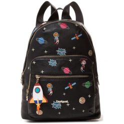 Desigual Plecak Damski Bols Interstellar Lima Czarny. Plecaki marki Desigual. Za 349.00 zł.