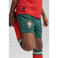 Młodzieżowe szorty Portugalia 2025 PUMA Blessing Green Sugared Almond Beige. Brązowa szorty Puma, bez wzorów, młodzieżowe. Za 245.96 zł.
