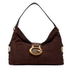 Torebka Guess. Brązowe torebki klasyczne Guess, z aplikacjami, klasyczne, bez dodatków. Za 674.99 zł.