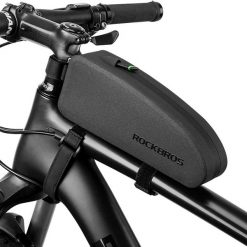 Sakwa rowerowa Rockbros AS-019. Czarne torebki klasyczne ROCKBROS, bez wzorów, sportowe, bez dodatków. Za 69.99 zł.