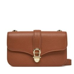 Torebka Aigner. Brązowe listonoszki Aigner, bez wzorów, bez dodatków. Za 1,289.00 zł.