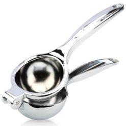 Wyciskacz do cytrusów ręczny metalowy luxy 22x7 cm. Wyciskarki i sokowirówki Orion. W wyprzedaży za 51.90 zł.
