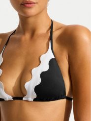 Seafolly Góra od bikini 31437-717 Czarny. Czarne bikini Seafolly, bez wzorów, z syntetyku. Za 259.99 zł.
