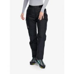 Spodnie ocieplane damskie Haglofs Mimic Silver Pant. Czarne spodnie narciarskie Haglöfs, bez wzorów, narciarskie. Za 559.99 zł.