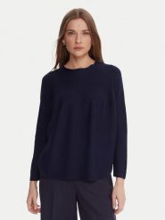 Kontatto Sweter 3M0811C Granatowy Regular Fit. Niebieskie swetry Kontatto, m, bez wzorów, z syntetyku, bez ramiączek. Za 269.99 zł.