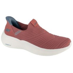 Buty sportowe Sneakersy damskie, Slip-Ins: Bobs Infinity - Daily. Czerwone buty sportowe lifestyle Skechers, bez wzorów, sportowe, bez zapięcia, skechers sport. Za 279.99 zł.