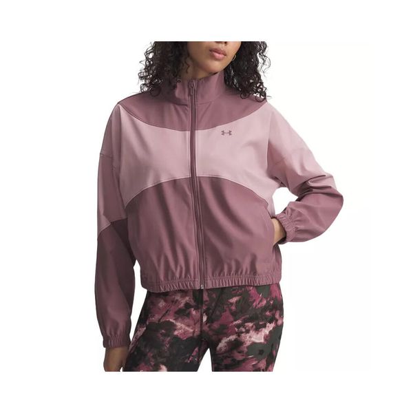 Kurtka dresowa Under Armour RIVAL WOVEN. Czerwone kurtki do biegania Under Armour, xs, bez wzorów, z dresówki, bez kaptura, do biegania. Za 363.15 zł.