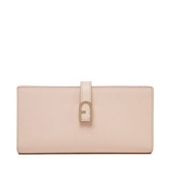Duży Portfel Damski Furla. Czerwone portfele Furla, bez wzorów. Za 719.99 zł.