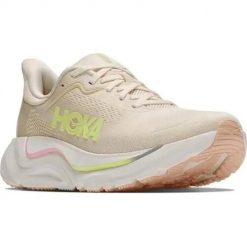 Buty do biegania damskie Hoka One One 1176570BVWL. Brązowe buty do biegania Hoka One One, bez wzorów, z materiału, bez zapięcia, do biegania. Za 983.00 zł.