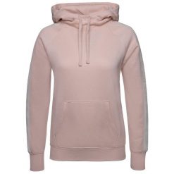 Bluza trekking damska Hoodie. Czerwone bluzy Champion, s, bez wzorów, z bawełny, bez ramiączek, z kapturem. Za 250.00 zł.