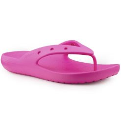 Japonki damskie Crocs CLASSIC FLIP V2. Czerwone japonki Crocs, bez wzorów, sportowe. Za 129.00 zł.