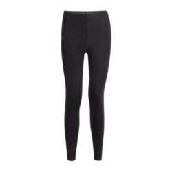 Legginsy do biegania damskie Joma R-Night. Czarne legginsy Joma, bez wzorów, z elastanu, długie. Za 149.99 zł.