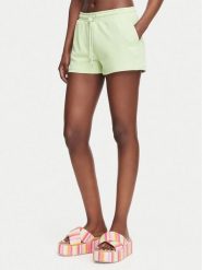 Roxy Szorty sportowe Surf Stoked ERJFB03416 Zielony jasny Regular Fit. Zielone szorty sportowe Roxy, bez wzorów, z bawełny. Za 149.99 zł.