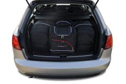 Torby Do Bagażnika Audi A4 Avant 2004-2008 4Szt Kjust. Czarne torby podróżne KJUST, bez wzorów, z kauczuku. Za 1,250.00 zł.