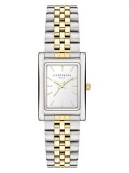 Liebeskind Zegarek kwarcowy w kolorze srebrno-złotym rozmiar: onesize. Szare, analogowe zegarki Liebeskind, ze stali. Za 382.99 zł.