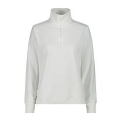 Bluza damska turystyczna CMP 34G4206. Białe bluzy CMP, s, bez wzorów, sportowe, bez ramiączek, bez kaptura. Za 239.99 zł.