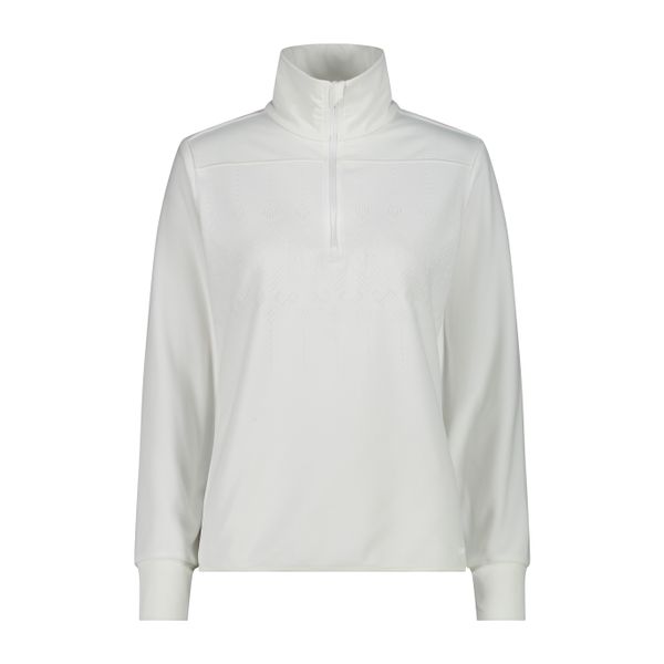 Bluza damska turystyczna CMP 34G4206. Białe bluzy CMP, s, bez wzorów, sportowe, bez ramiączek, bez kaptura. Za 239.99 zł.