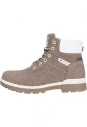 Wysokie buty damskie Whistler Enyea. Brązowe buty do biegania WHISTLER, bez wzorów, z gumy, bez zapięcia, do biegania. Za 258.50 zł.