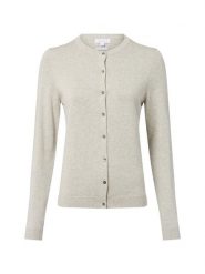 Brookshire Kardigan damski Kobiety Bawełna szary marmurkowy, XL. Szare swetry brookshire, uniwersalny, bez wzorów, z bawełny, klasyczne, bez ramiączek. Za 249.95 zł.