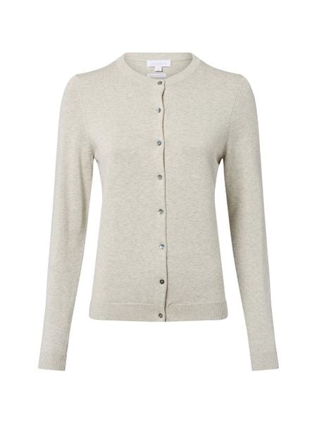 Brookshire Kardigan damski Kobiety Bawełna szary marmurkowy, XL. Szare swetry brookshire, uniwersalny, bez wzorów, z bawełny, klasyczne, bez ramiączek. Za 249.95 zł.