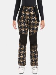 Kilpi Spodnie narciarskie "Torien" w kolorze oliwkowo-czarnym rozmiar: 46. Brązowe spodnie dresowe Kilpi, bez wzorów, narciarskie. Za 491.99 zł.