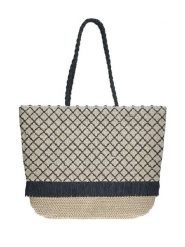 BLE Shopper bag w kolorze beżowym - 40 x 30 x 15 cm rozmiar: onesize. Brązowe shopper bag BLE, bez wzorów, z materiału, na ramię, bez dodatków. Za 67.24 zł.