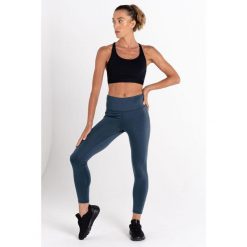 Legitimate damskie sportowe legginsy. Czarne legginsy Dare 2b, bez wzorów, z elastanu, sportowe. Za 109.99 zł.