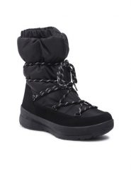 Jenny Fairy Śniegowce NS10121 Czarny. Czarne śniegowce Jenny Fairy, bez wzorów, z materiału, bez zapięcia. Za 119.99 zł.