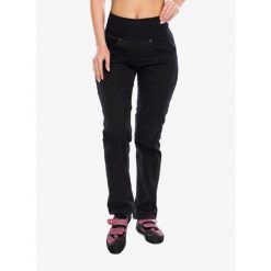 Spodnie wspinaczkowe damskie Ocun Noya Jeans Organic Pant. Czarne spodnie dresowe Ocun, bez wzorów, z jeansu, długie. Za 419.00 zł.