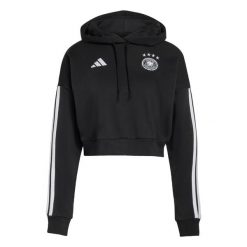 Bluza z kapturem Germany DNA. Czarne bluzy z kapturem adidas, bez wzorów, z kapturem, do piłki nożnej. Za 259.00 zł.