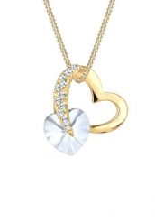 Elli Elli Naszyjnik Damskie ser+C340:C341ce olśniewający kryształ w srebra próby 925 Naszyjniki 1 ct. Naszyjniki Elli, z materiału, z kryształem, srebrne. Za 292.59 zł.