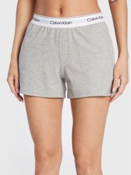 Calvin Klein Underwear Szorty piżamowe 000QS6871E Szary Regular Fit. Szare piżamy Calvin Klein Underwear, l, bez wzorów, z syntetyku, bez kołnierzyka, bez ramiączek. Za 129.99 zł.