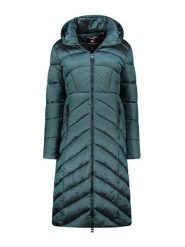 Canadian Peak Płaszcz pikowany "Blancheak" w kolorze zielonym rozmiar: XL. Zielone płaszcze Canadian Peak, xl, bez wzorów, bez kaptura. Za 223.46 zł.