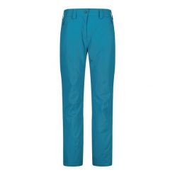 Spodnie narciarskie dla kobiet CMP. Niebieskie spodnie narciarskie CMP, bez wzorów, narciarskie. Za 441.00 zł.