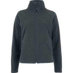 Bluza rozpinana z polaru bonprix czarny. Bluzy bez kaptura bonprix. Za 34.99 zł.
