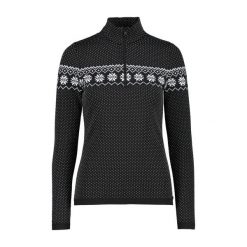 Sweter damski CMP. Czarne swetry CMP, bez wzorów, z jersey, sportowe, bez ramiączek. Za 510.40 zł.