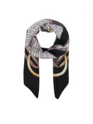 Liu Jo Chusta 2F6074 T2745 Czarny. Czarne chusty Liu Jo, bez wzorów. Za 199.99 zł.