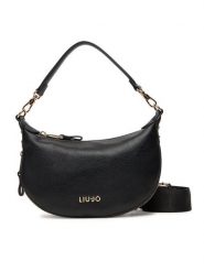 Liu Jo Torebka Ecs S Hobo AF5043 E0058 Czarny. Czarne torebki klasyczne Liu Jo, bez wzorów, ze skóry, bez dodatków. Za 459.99 zł.