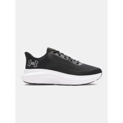 Buty do biegania damskie Under Armour Charged Rogue 5 black/black/white. Czarne buty do biegania Under Armour, bez wzorów, bez zapięcia, do biegania. Za 243.60 zł.