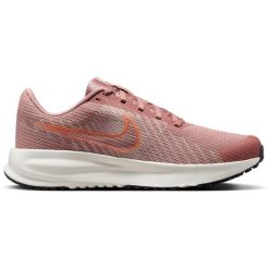 Buty sportowe damskie Nike Run Defy. Brązowe buty treningowe Nike, bez wzorów, bez zapięcia, do biegania. Za 241.99 zł.