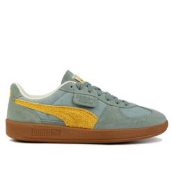 Buty unisex sportowe sneakersy Puma PALERMO WEATHERED. Brązowe buty sportowe lifestyle Puma, bez wzorów, sportowe, bez zapięcia. W wyprzedaży za 279.00 zł.